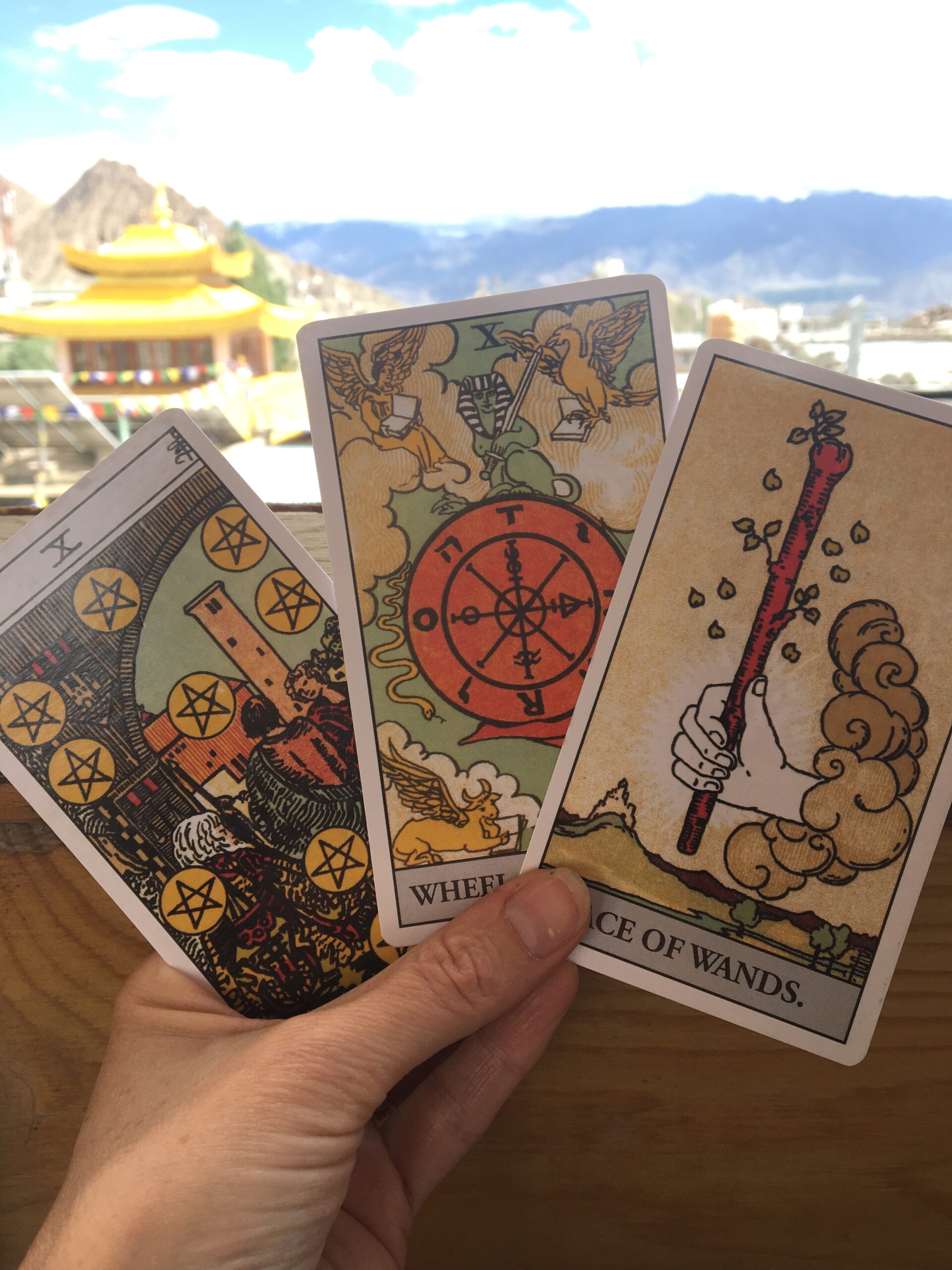Tarot card reading